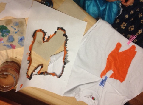 Taller de pintura sobre camisetas - 3
