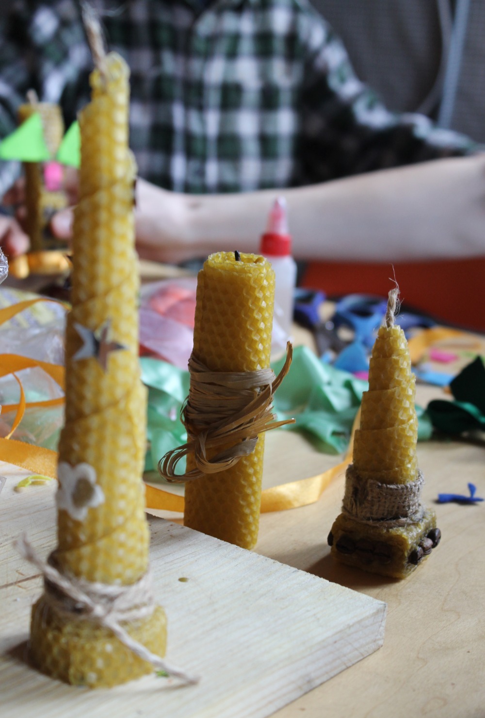 Taller de creación de velas de cera - 2